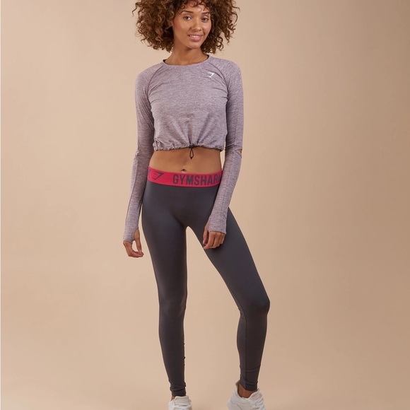 Gymshark Drawcord crop top - Picture 2 of 2